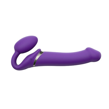 Ultra Harnais 2 & Gode Vibrating Strap-on-me Purple