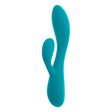 Vibration de Stimulation Double S Pleasures Turquoise (11,8 cm)