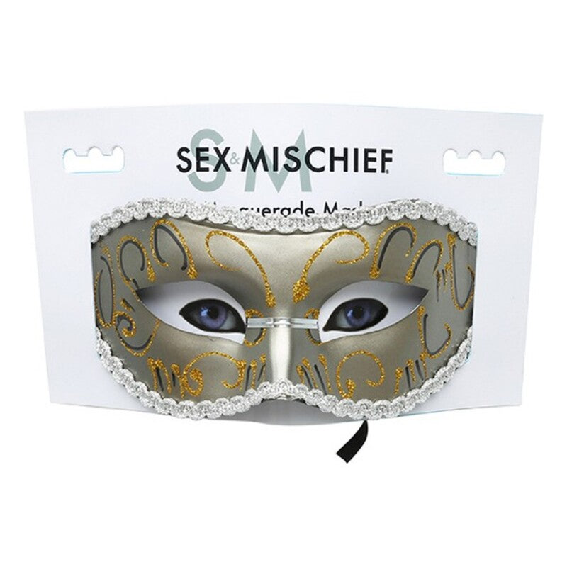 Masque Masquerade Gris Sex & Mischief SS10081