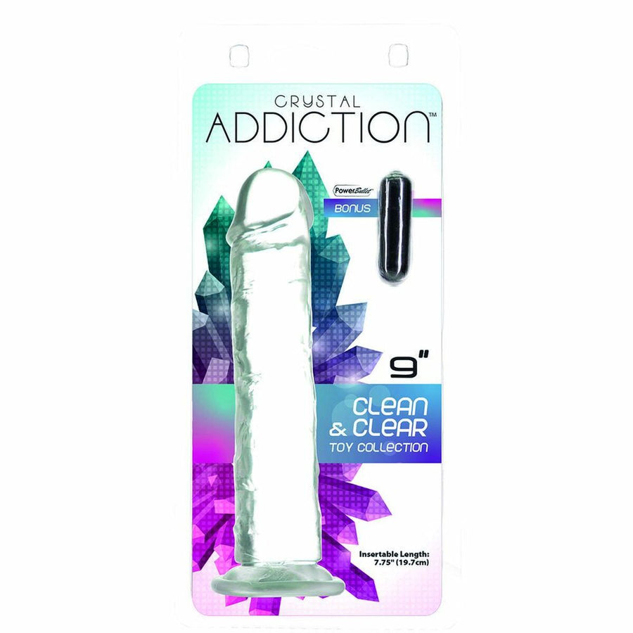 Gode réaliste Shine Inline Crystal Addiction (23 cm)