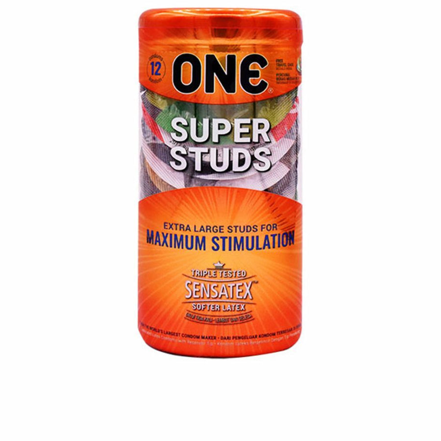 Préservatifs ONE Super Studs (12 uds)