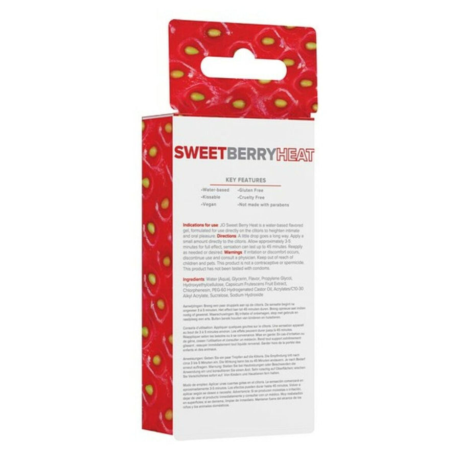 Gel de stimulation pour femme Sweet Berry Heat System Jo