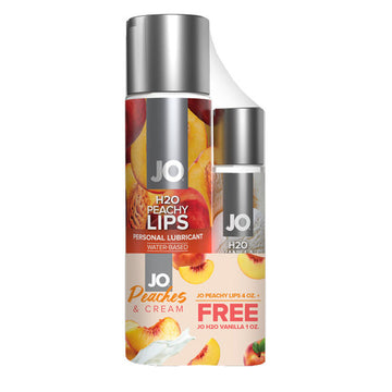 Lubrifiant Peachy Lips System Jo & Vanilla Cream (30 ml) (120 ml)