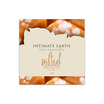 Oral Pleasure Glide Caramel  Salé 3 ml Intimate Earth