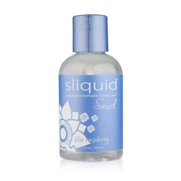 Lubrifiant H2O Framboise Bleue Naturals Swirl 125 ml Sliquid 9107