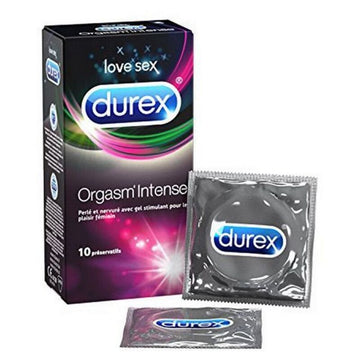 Préservatifs  Orgasmiques Intenses 10 unités Durex 1478