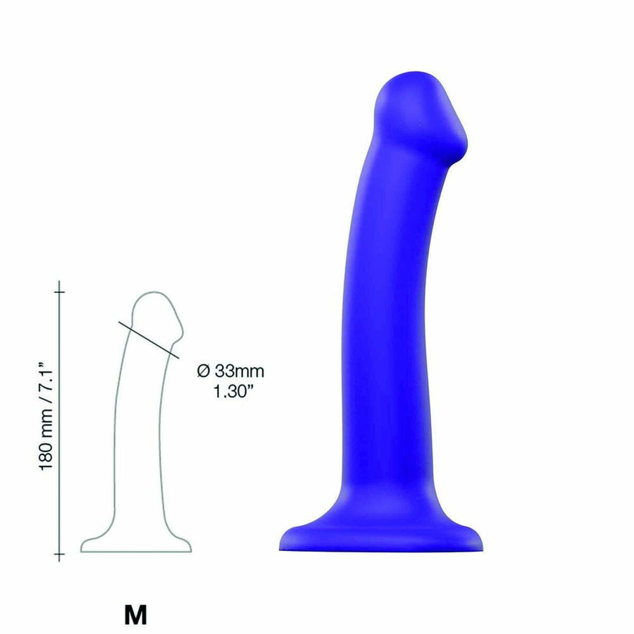 Masturbateur Strap-on-me  Semi-Realistic Dual Density Violet Taille M