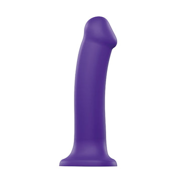 Gode Dual Density Strap-on-me Purple Silicone