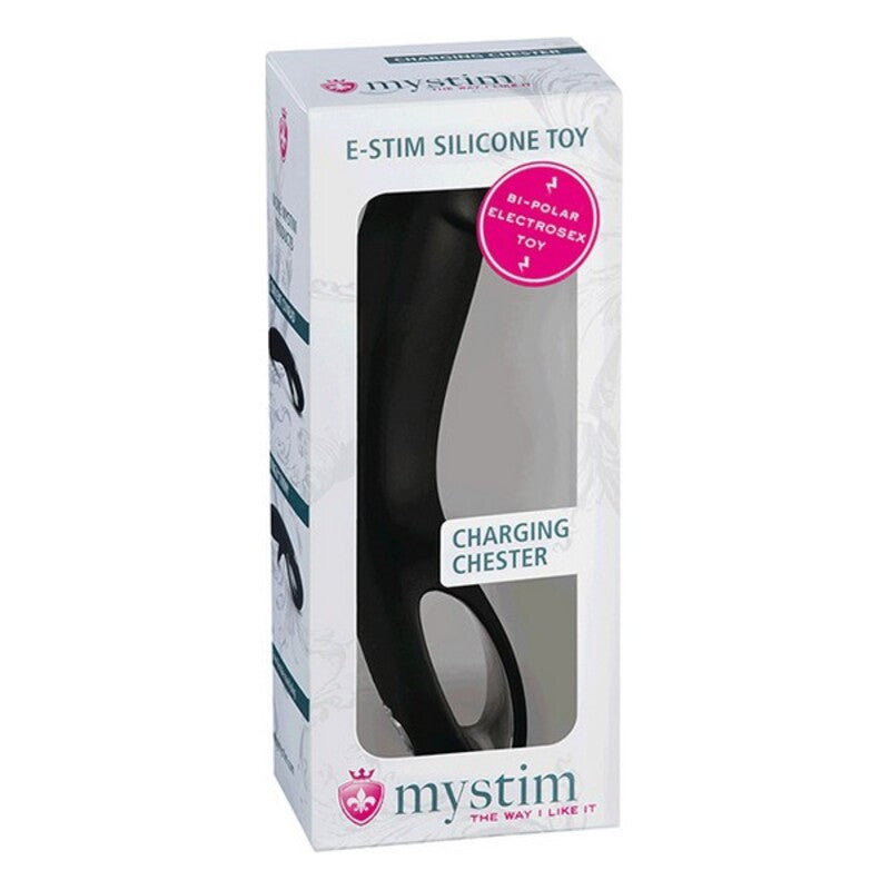 Chester E-Dildo rechargeable Mystim Noir (19 cm)