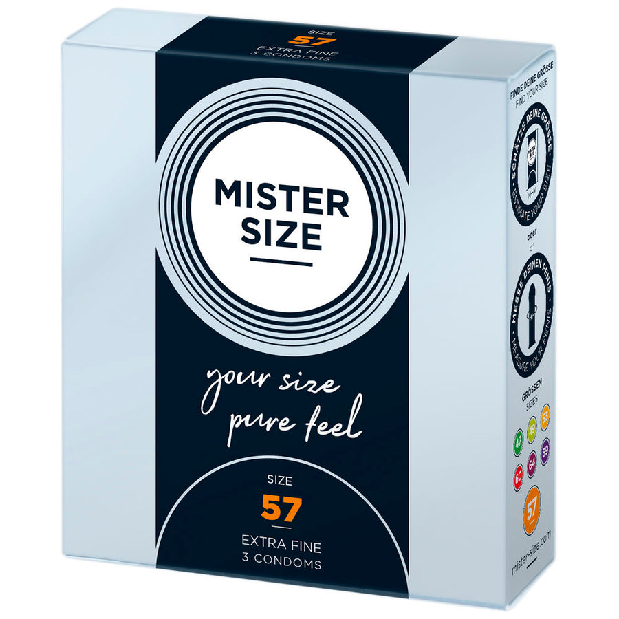 Préservatifs Mister Size Ø 5,7 cm (3 pcs)