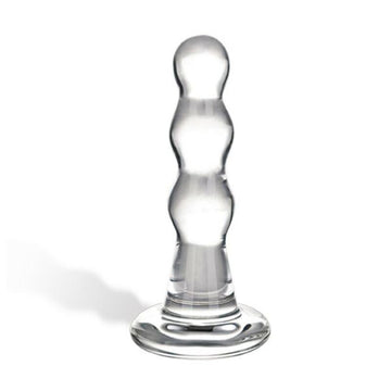 Plug Butt triple jeu en verre perlé Glas 62791