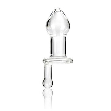 Plug anal en verre avec manivelle (12,7 cm) Glas E25399