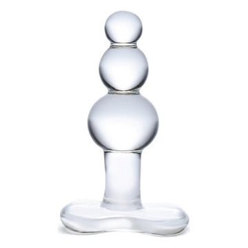 Plug anal Beaded Glass Glas