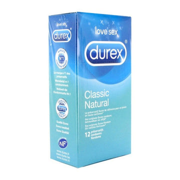 Préservatifs Classic Natural 12 pièces Durex 8424