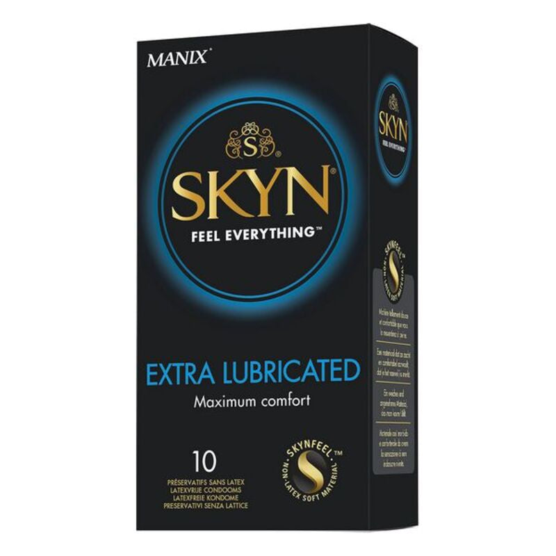 Préservatifs Manix SKYN Extra Lube 5,7 cm 18 cm (10 uds)