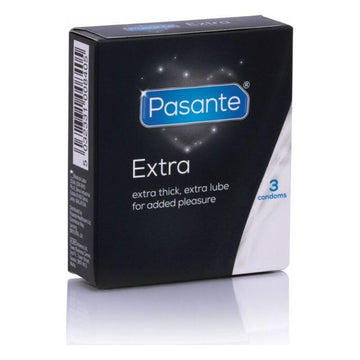 Préservatifs Pasante Extra 18 cm (3 pcs)
