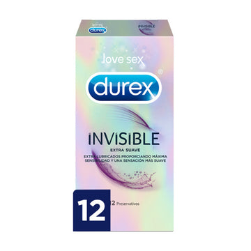 Préservatifs Invisibles Extra Sensitivo Durex (12 uds)