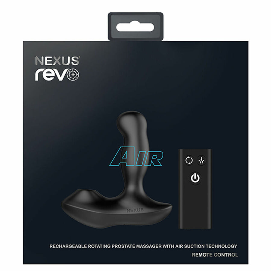 Plug Anal Nexus Revo Air Remote Control Rotating Prostate Massager with Suction