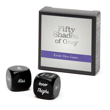 Jeu Érotique Fifty Shades of Grey Dice Game