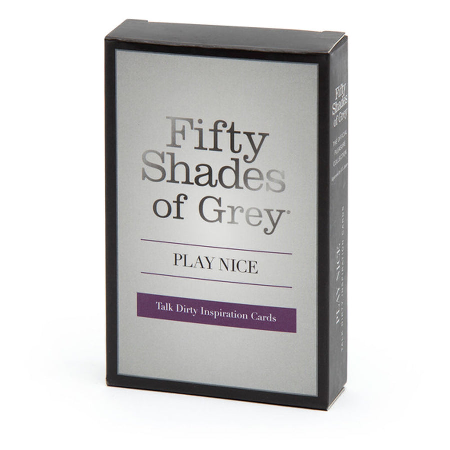 International Sex!  Jeu de carte Fifty Shades of Grey Play Nice Talk Dirty