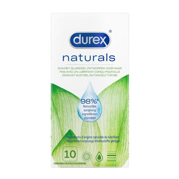 Préservatifs Durex Naturals (10 pcs)
