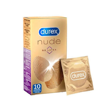 Préservatifs Durex Nude (No Latex) (10 pcs)