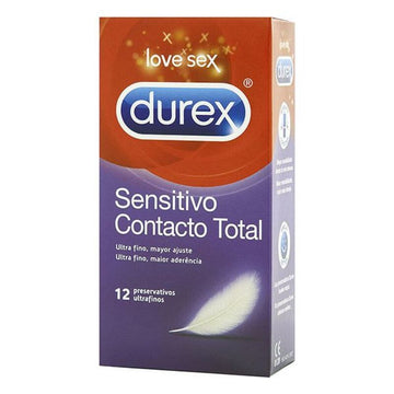 Préservatifs Durex Sensitivo Contacto Total (12 uds)