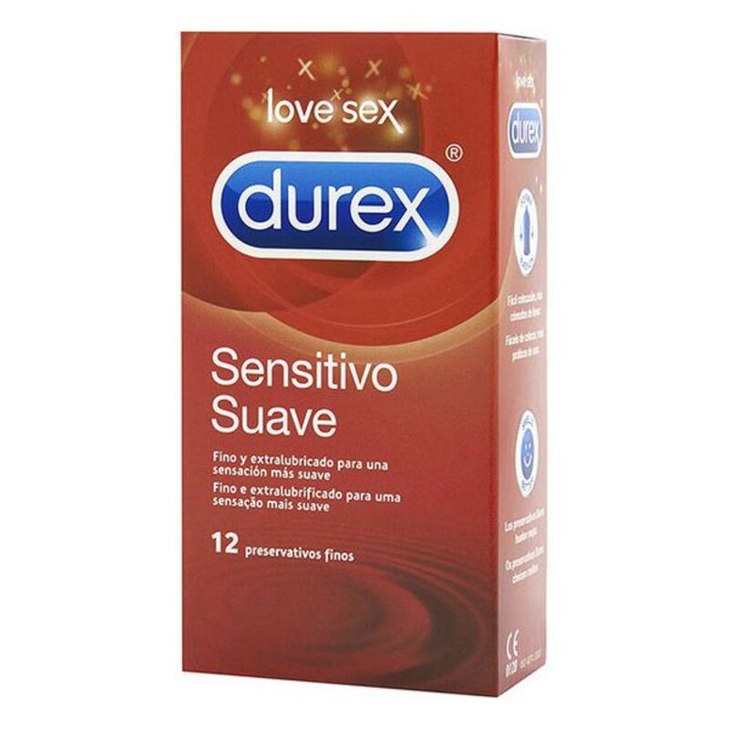 Préservatifs Durex Sensitivo Suave Ø 5,6 cm (12 uds)