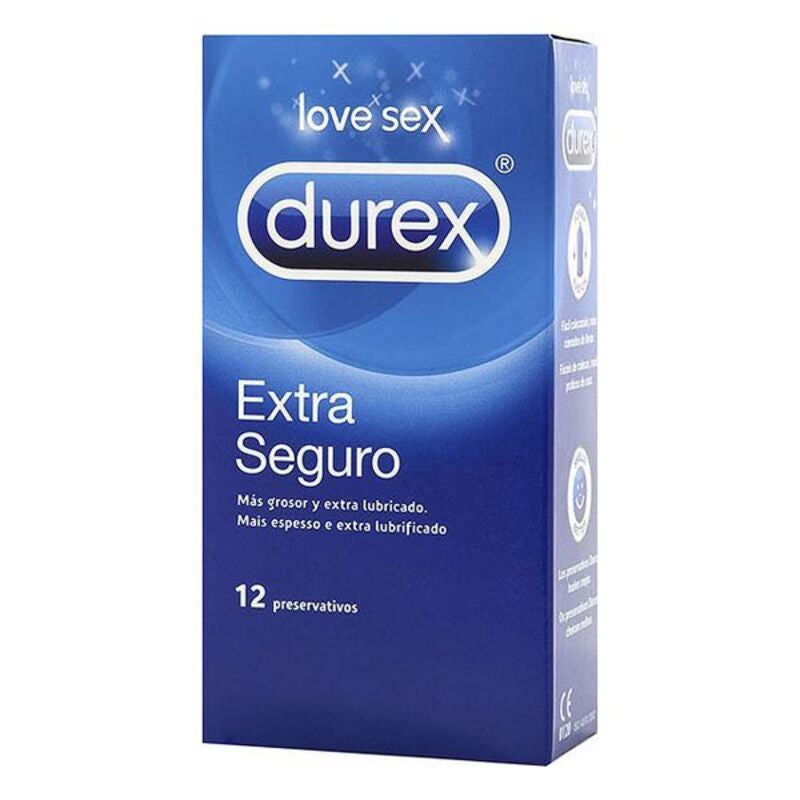 Préservatifs Durex Extra Seguro Ø 5,6 cm (12 uds)