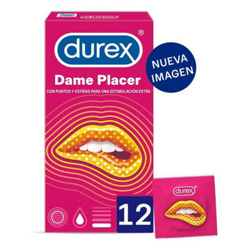 Préservatifs Durex Dame Placer (12 uds)