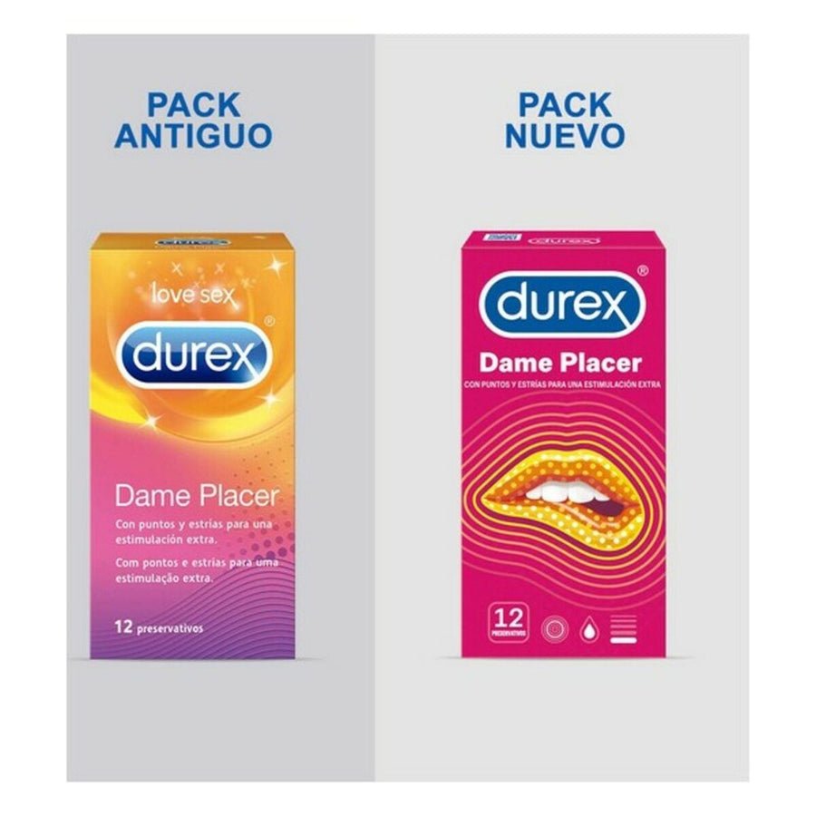 Préservatifs Durex Dame Placer (12 uds)