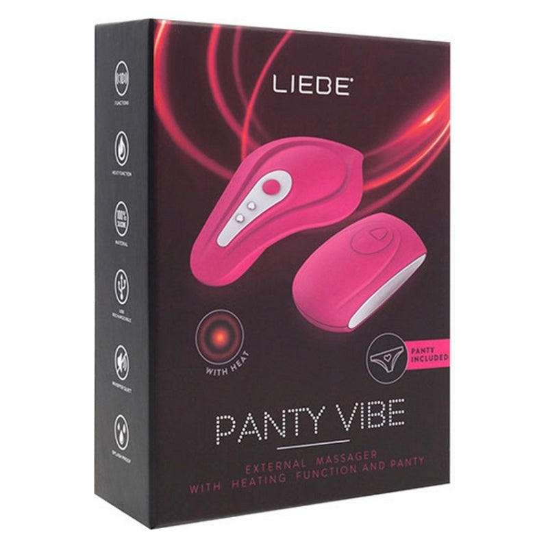 Vibrateur G-Spot Liebe Panty Cerise