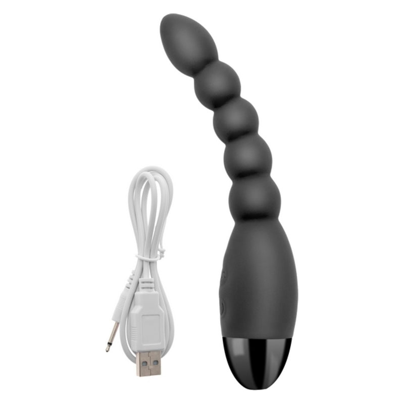 Boules Anales S Pleasures Phaser Noir Silicone