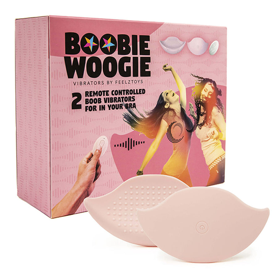Télécommande FeelzToys Boobie Woogie Poitrine (2 pcs)