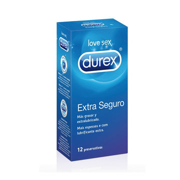 Préservatifs Extra Sûrs Durex (12 Un)